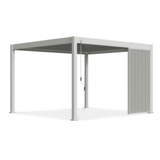 Panel żaluzjowy pionowy do pergoli ELEGANCE/DELUXE/FUSION 1.3 m White - Gutroof
