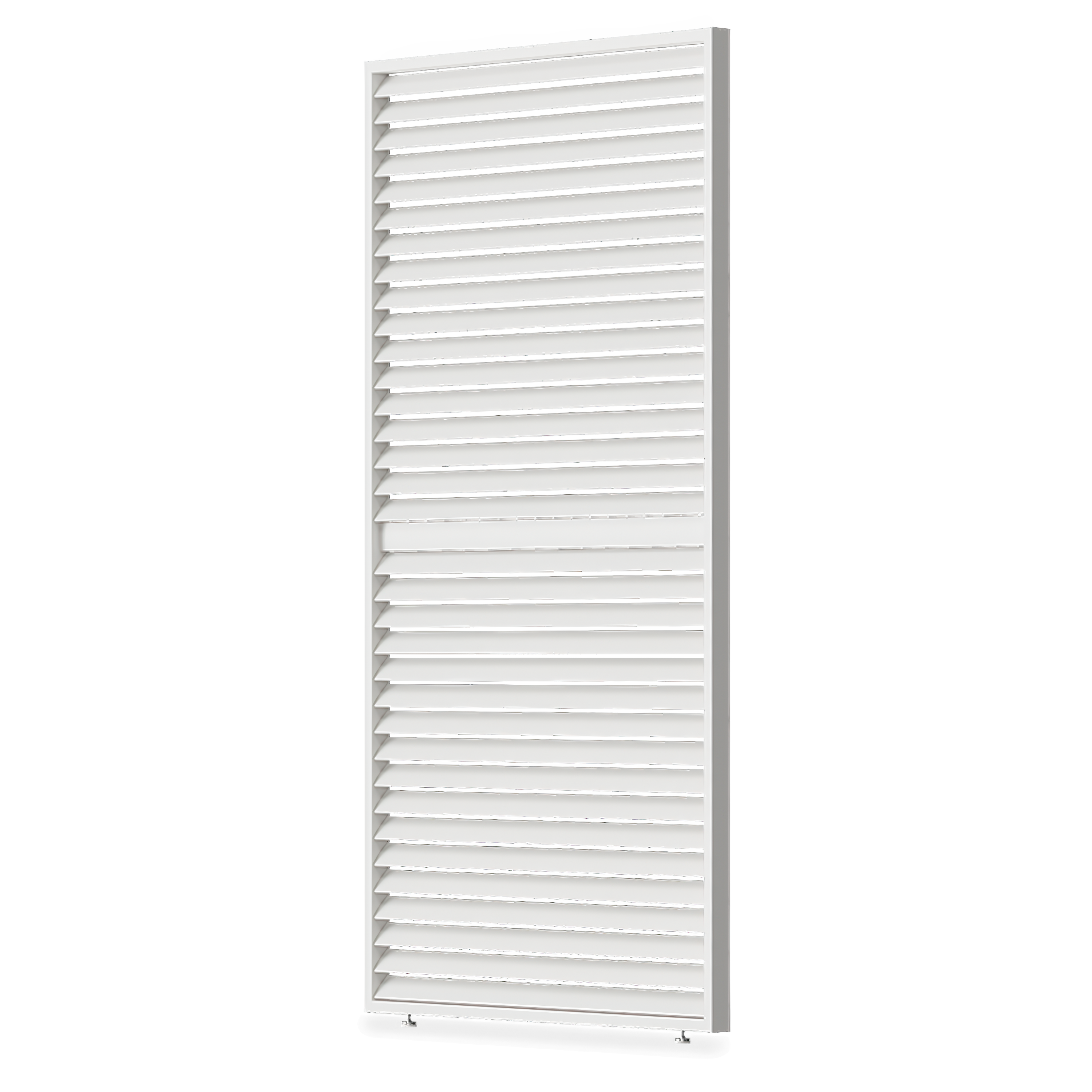 Panel żaluzjowy poziomy regulowany do pergoli ELEGANCE/DELUXE/FUSION 1.3 m White - Gutroof
