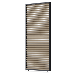 Panel żaluzjowy poziomy regulowany do pergoli ELEGANCE/DELUXE/FUSION 1.3 m Woodgrain - Gutroof
