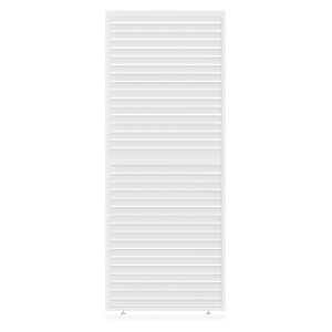 Panel żaluzjowy poziomy regulowany do pergoli ELEGANCE/DELUXE/FUSION 1 m White - Gutroof