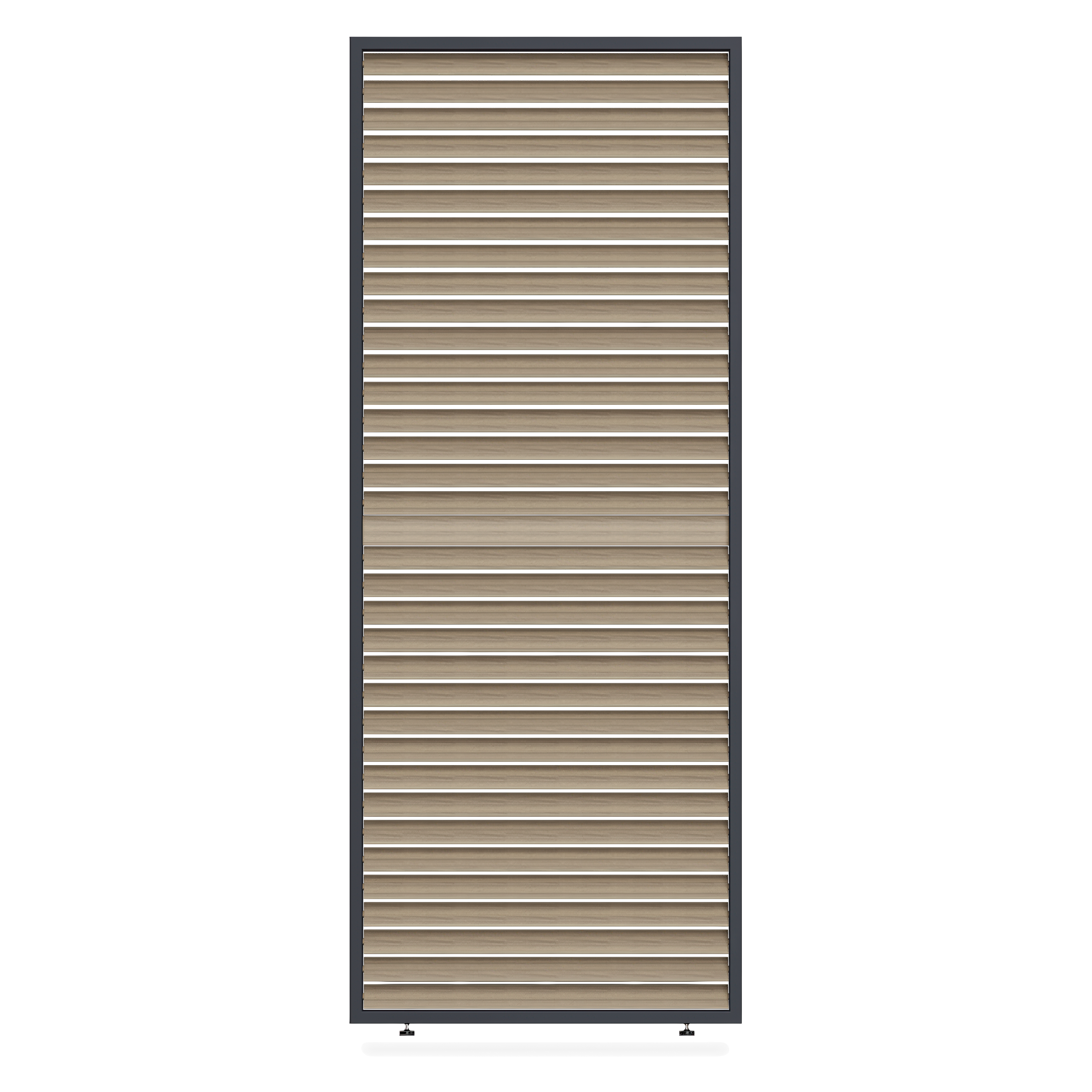 Panel żaluzjowy poziomy regulowany do pergoli ELEGANCE/DELUXE/FUSION 1 m Woodgrain - Gutroof