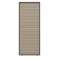 Panel żaluzjowy poziomy regulowany do pergoli ELEGANCE/DELUXE/FUSION 1 m Woodgrain - Gutroof