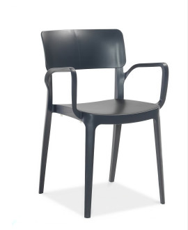 Krzesło z certyfikatem CATAS Panora anthracite