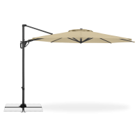 Parasol ogrodowy LIFE 310 SIDE Ciemny Beż - Doppler