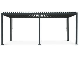 Pergola tarasowa Premium Anthracite 3x6 Gutroof