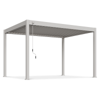 Pergola aluminiowa tarasowa ELEGANCE 3x4 Sand Beige - Gutroof