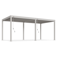 Pergola tarasowa na ogród ELEGANCE 3x6 Sand Beige - Gutroof