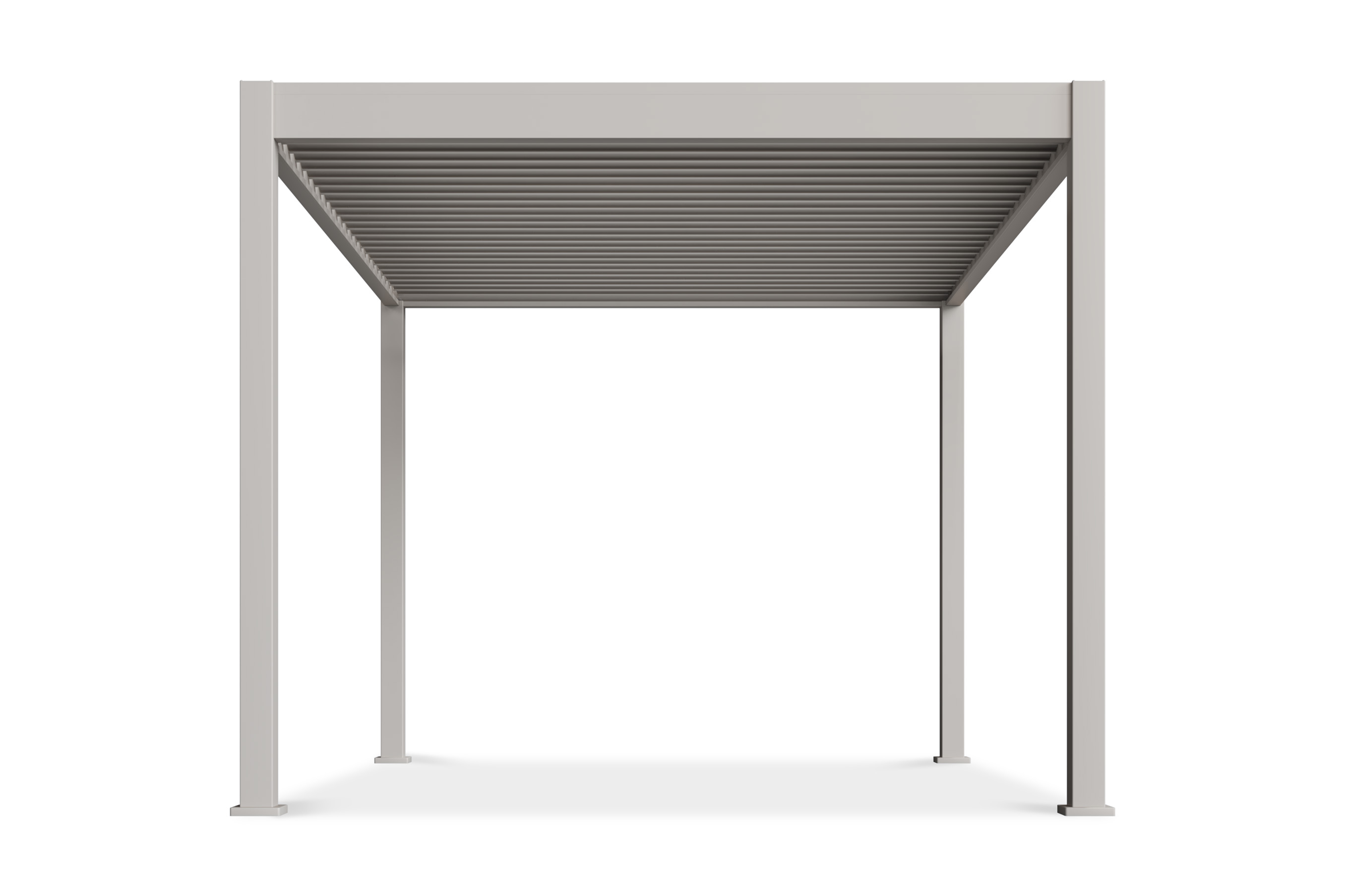 Pergola ELEGANCE Sand Beige z przodu