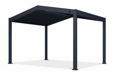 Pergola na taras SUMMIT 4x3 Anthracite - Gutroof