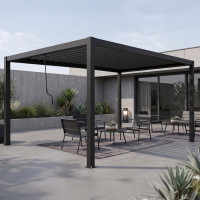 Pergola ogrodowa 4x4 PRIMARY Anthracite - Gutroof