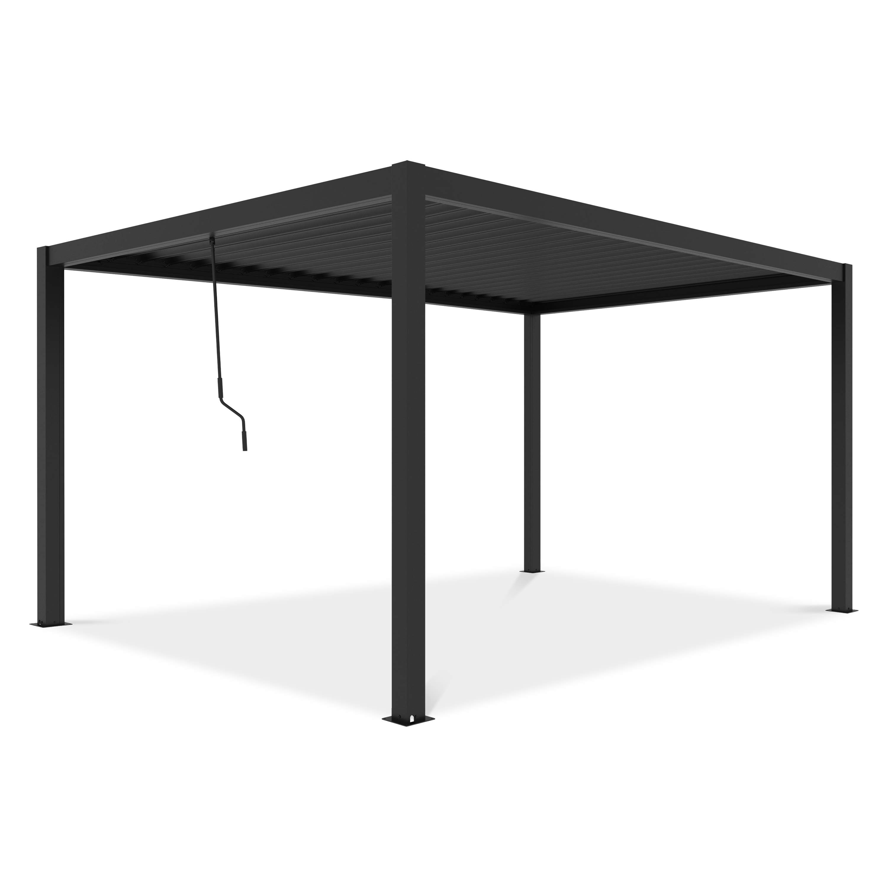 Pergola ogrodowa 4x4 PRIMARY Anthracite - Gutroof