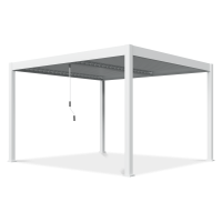 Pergola ogrodowa ELEGANCE DUO 3,6x4 White - Gutroof