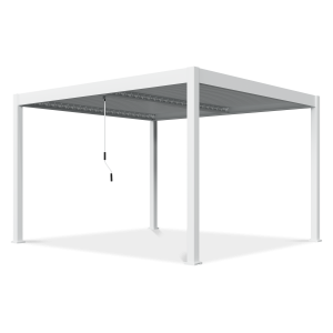 Pergola ogrodowa ELEGANCE DUO 3,6x4 White - Gutroof