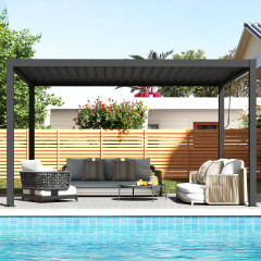 Pergola ogrodowa tarasowa 3x3 Premium White - Gutroof