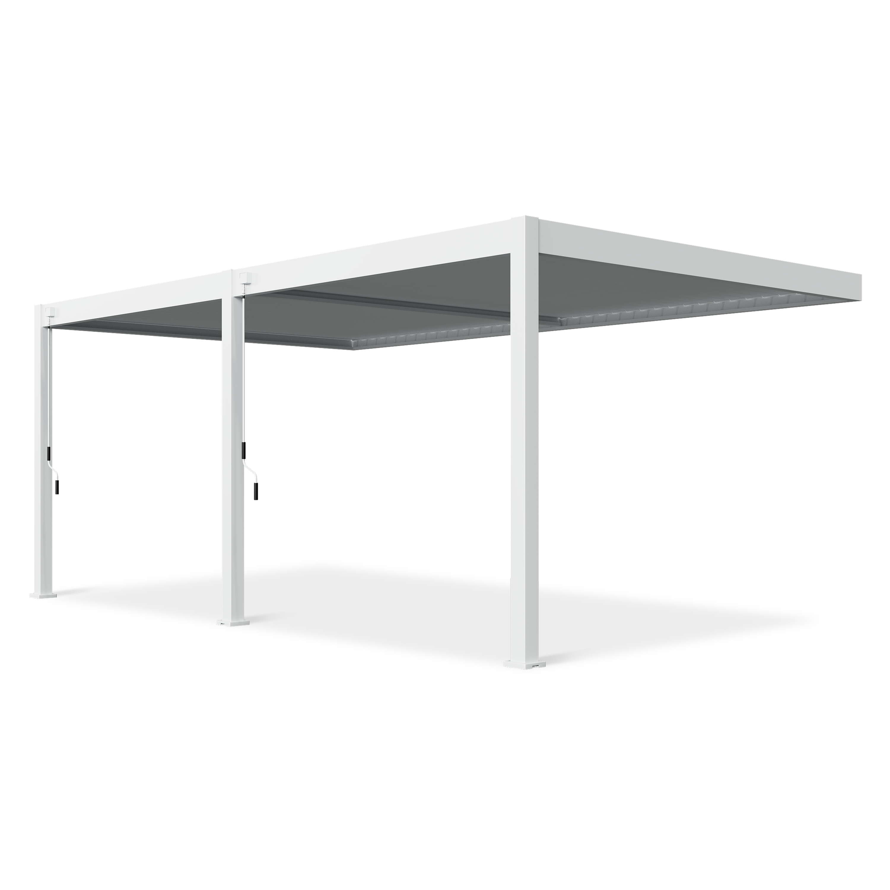 Pergola tarasowa DELUXE Wall 3,6x6 White - Gutroof
