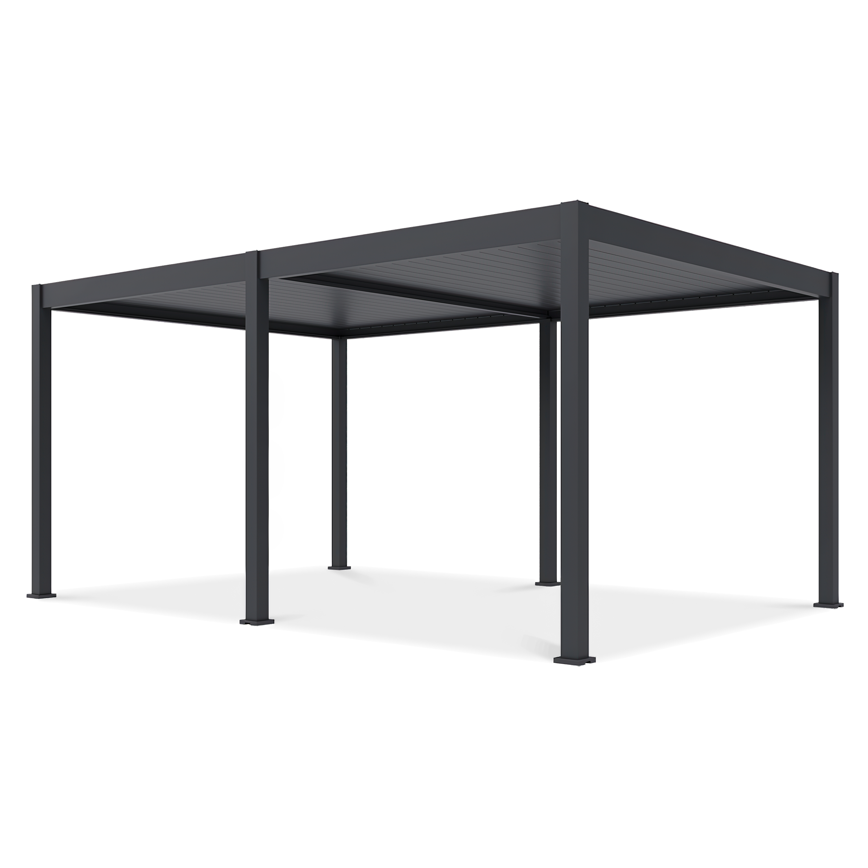 Pergola ogrodowa DELUXE Automatic + LED 3,6x5,3 Anthracite - Gutroof