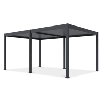 Pergola ogrodowa DELUXE Automatic + LED 3,6x5,3 Anthracite - Gutroof