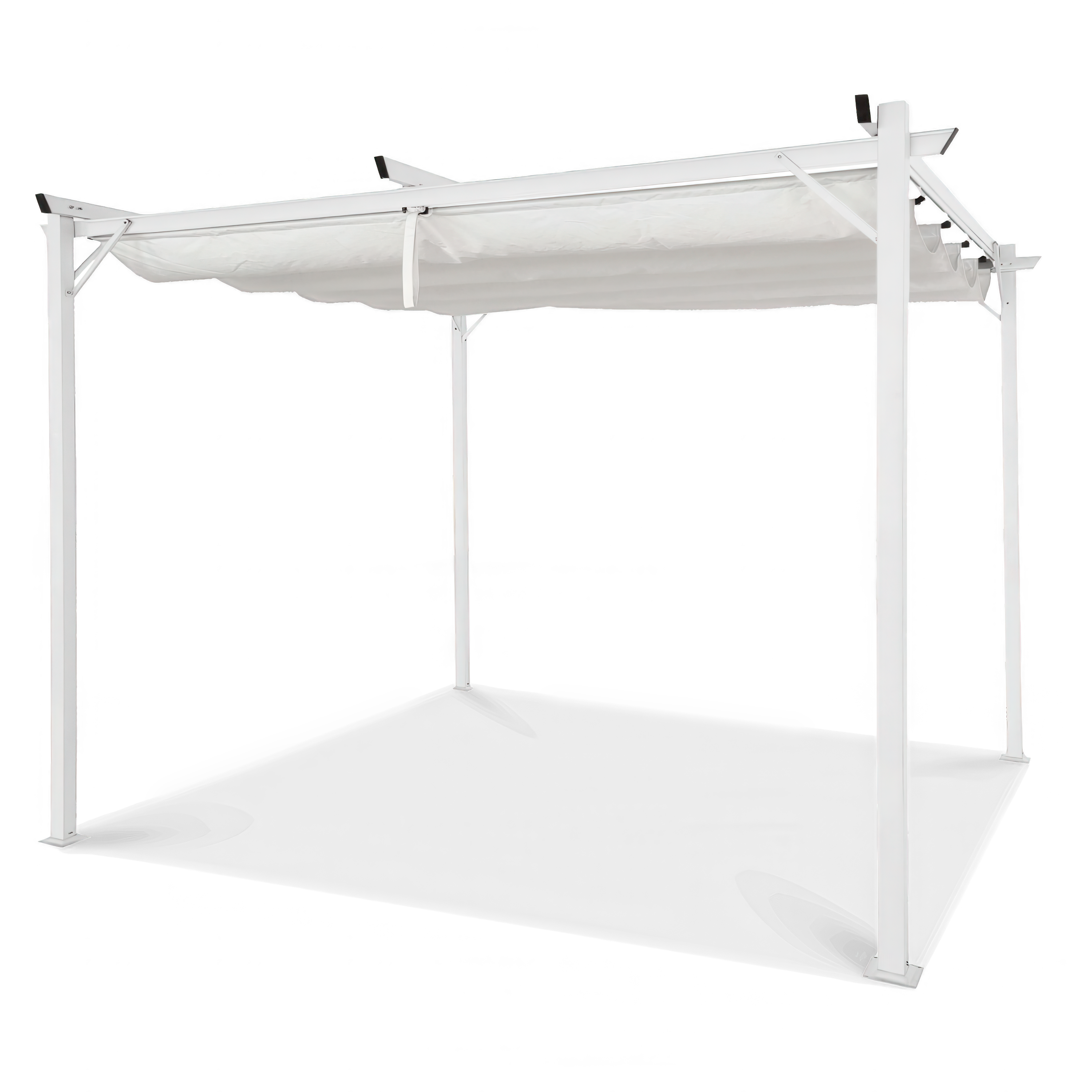 Pergola na taras Sprint 3x3 biała Hardmaister
