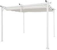 Pergola na taras SPRINT 3x3 White - HARDMAISTER