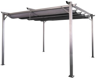 Pergola na taras SPRINT 3x4 Anthracite/Grey - HARDMAISTER