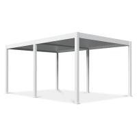 Pergola ogrodowa DELUXE Automatic + LED 3,6x5,3 White - Gutroof