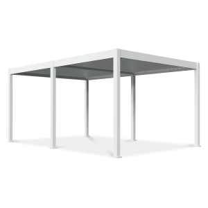 Pergola ogrodowa DELUXE Automatic + LED 3,6x5,3 White - Gutroof