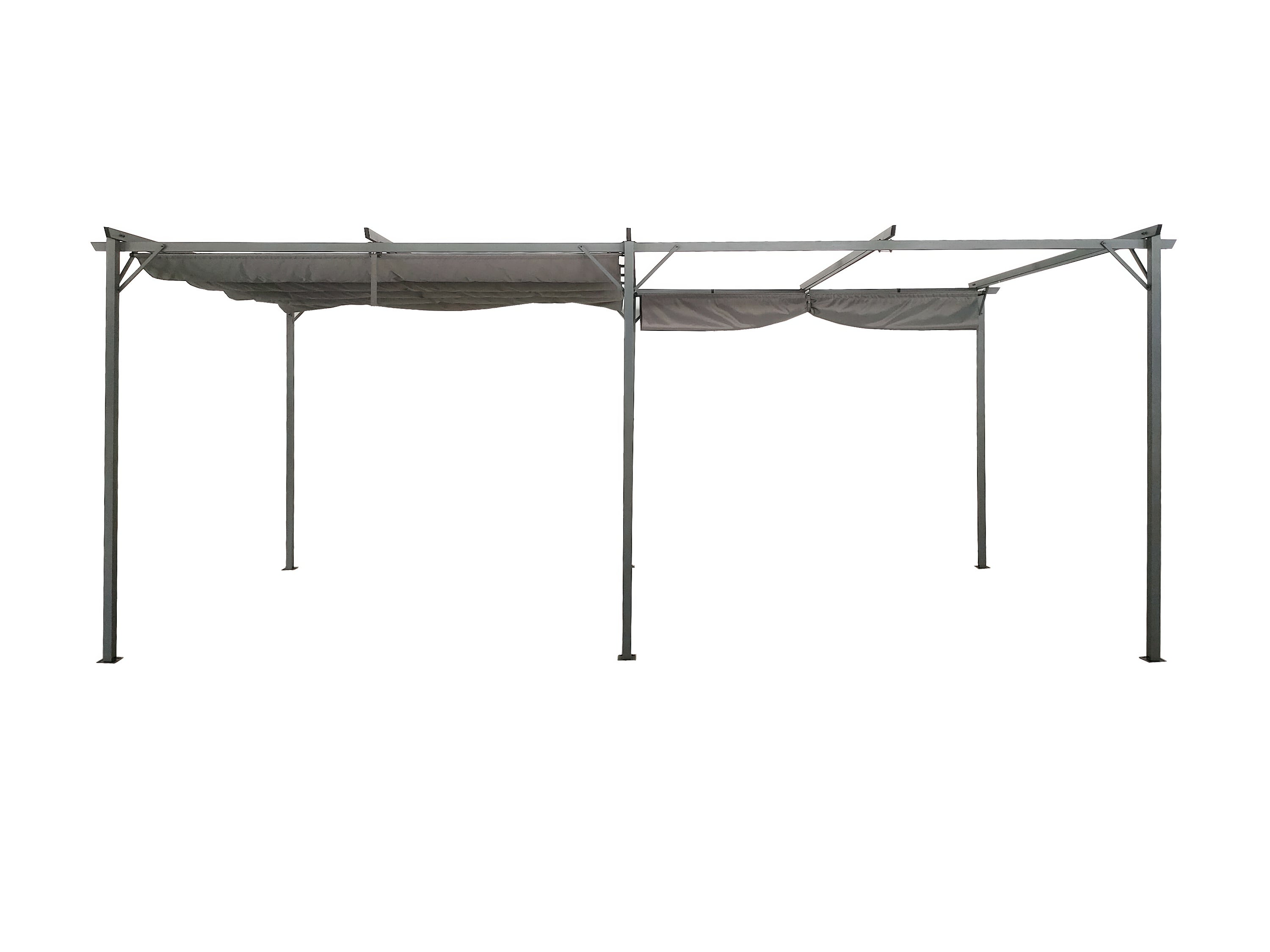 Pergola Sprint z odkrytą jedną stroną dachu