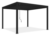 Pergola aluminiowa na taras DELUXE 3,6x4 Anthracite - Gutroof