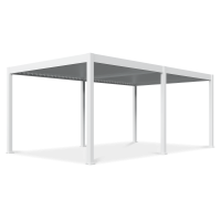 Pergola tarasowa DELUXE Automatic + LED 3,6x6 White - Gutroof