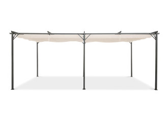 Pergola tarasowa SPRINT 3x6 Anthracite/White - Hardmaister
