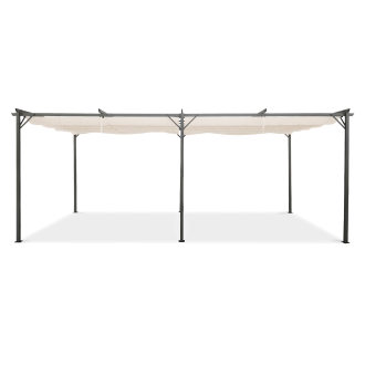 pergola tarasowa sprint 3x6m anthracite/white od hardmaister