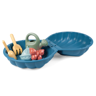 Piaskownica dwuczęściowa z akcesoriami Green