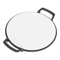 kamień do pizzy z uchwytami do grilla