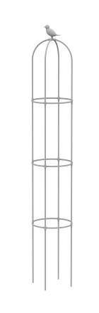 Biała pergola na róże, wys. 180cm, metalowa - Cultivo kolor biały