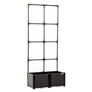 Skrzynia uprawowa + stojak płaski GROW FLAT SET 84x42x180cm - CULTIVO