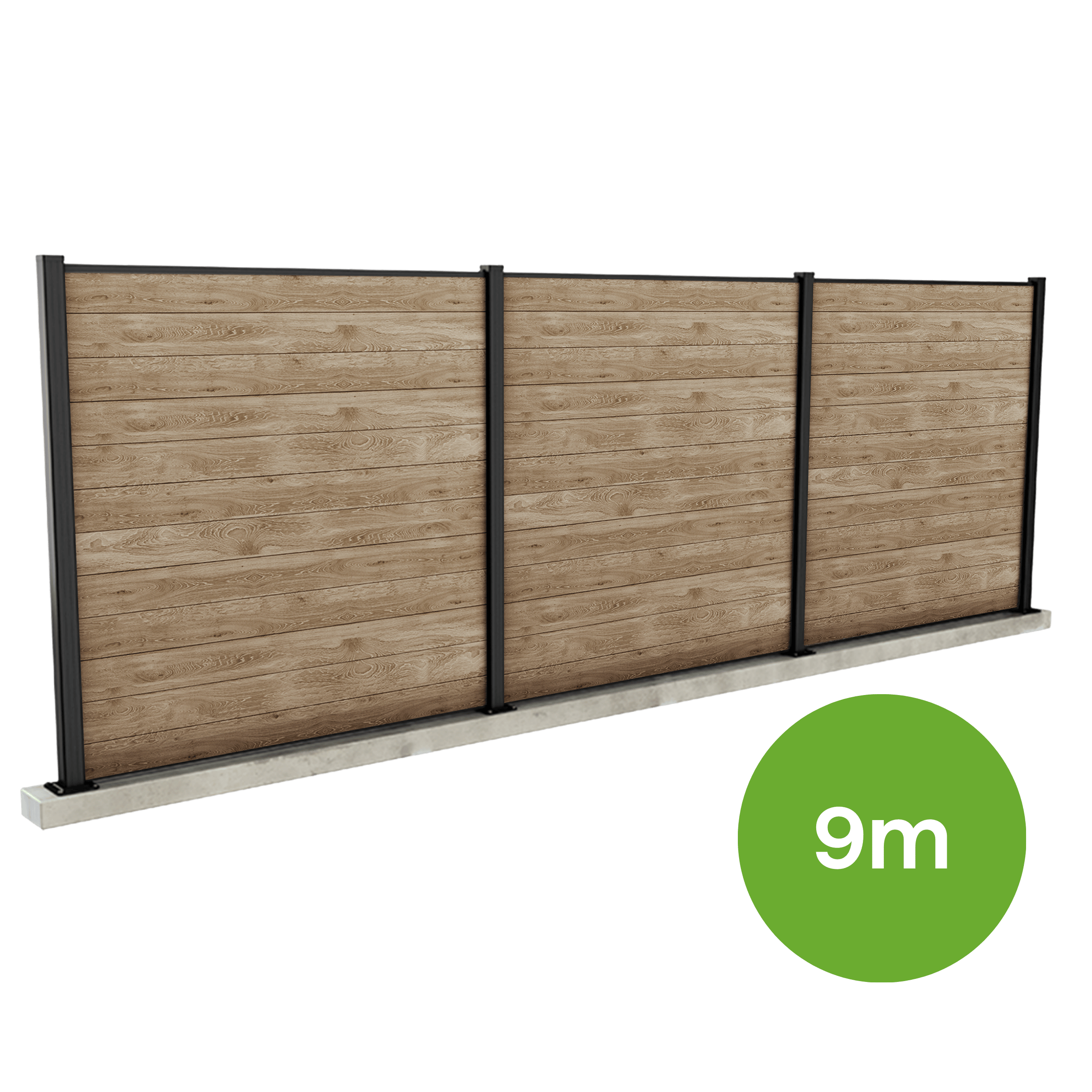 Płot ogrodowy 9m do mocowania na deskach Ashwood – Keter