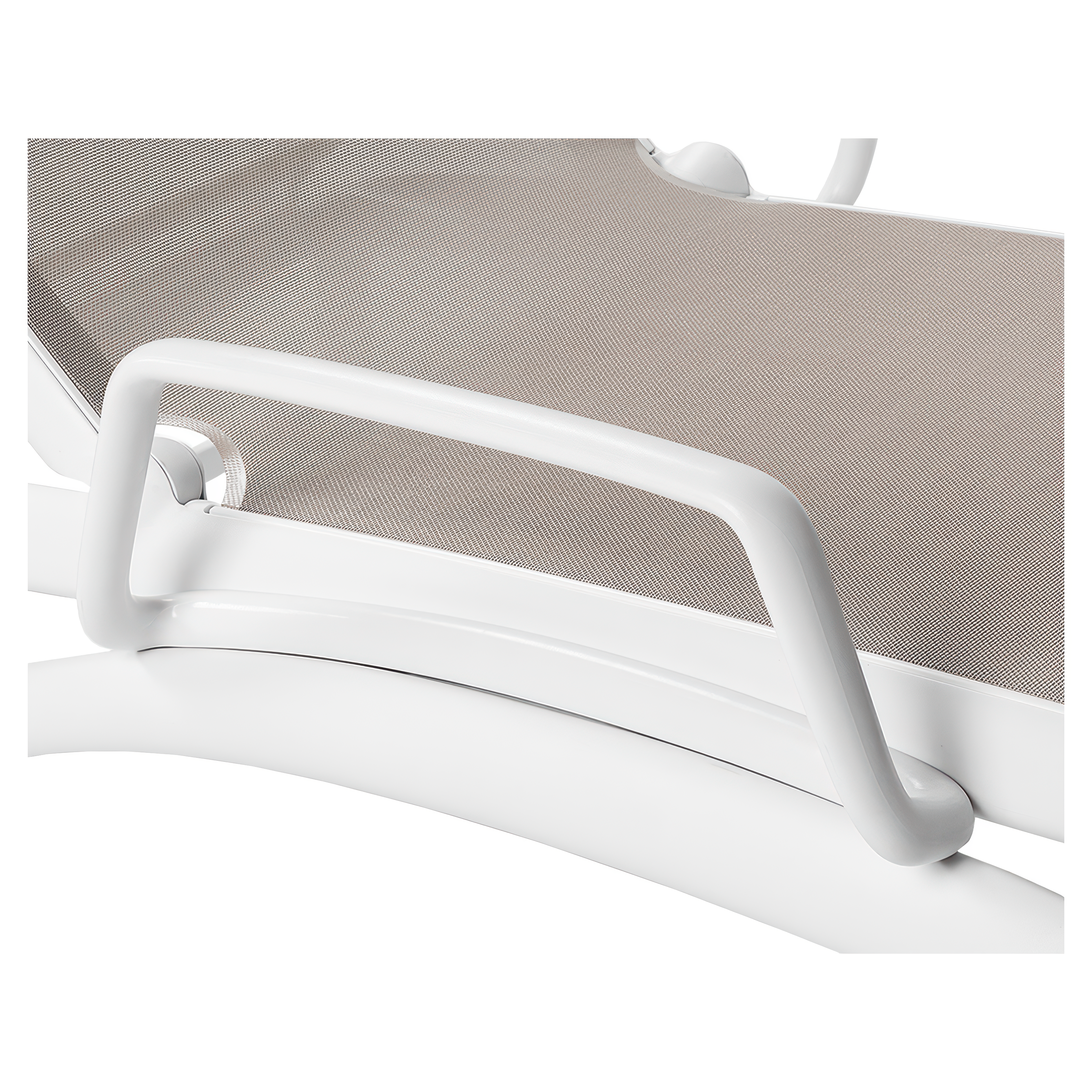 Białe podłokietniki do leżaka Nardi Bracciolo Atlantico - Bianco