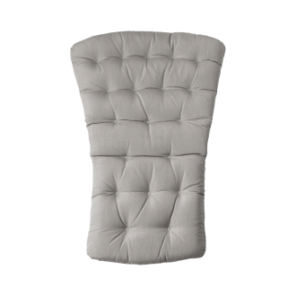 Szara poduszka Nardi Folio Comfort w kolorze grigio, zaprezentowana na białym tle – wyprofilowana, pikowana forma z przeszyciam