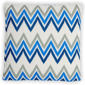 Poduszka ozdobna MoodMe Geometric Blue