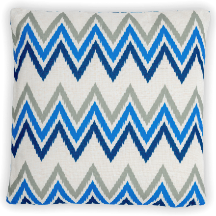 Poduszka ozdobna MoodMe Geometric Blue