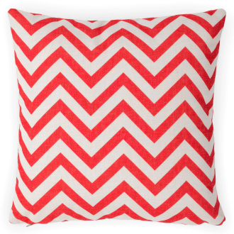 Poduszka ozdobna MoodMe Red ZigZac