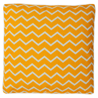 Poduszka na meble ZigZac Yellow 45x45 - MoodMe