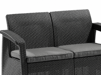Poduszki w sofie Corfu Love Seat
