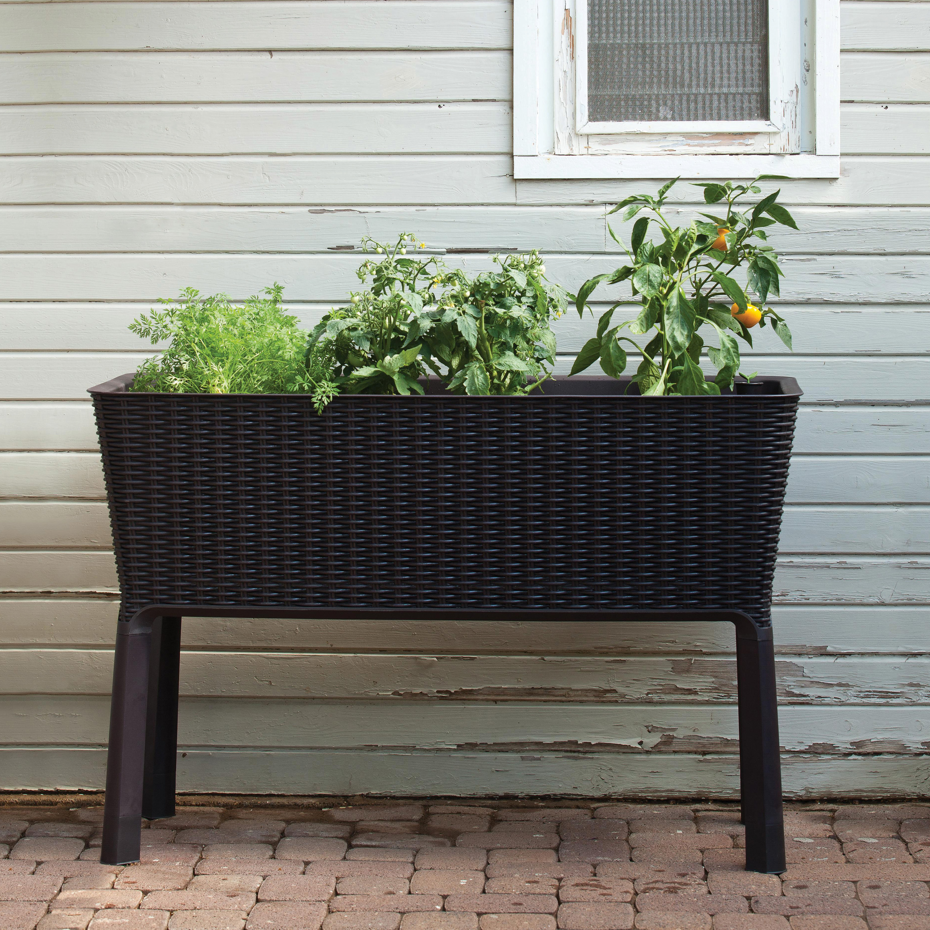 Podwyższona donica ogrodowa EASY GROW 120L Anthracite  - Keter