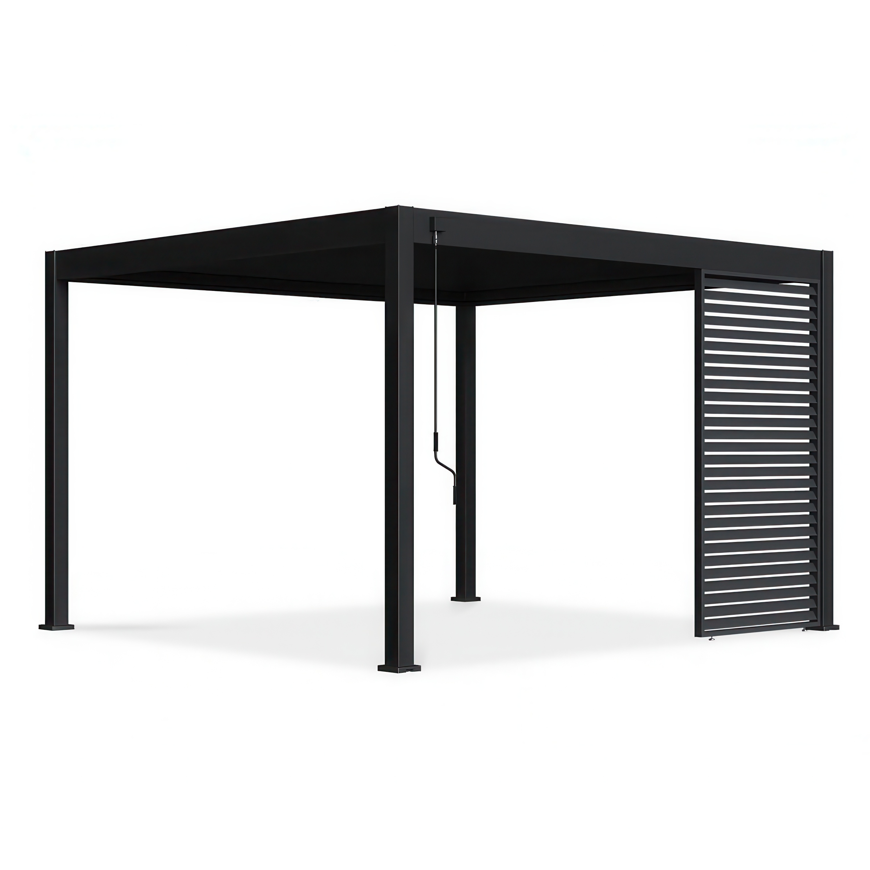 Panel żaluzjowy poziomy do pergoli ELEGANCE/DELUXE/FUSION 1.3 m Anthracite - Gutroof