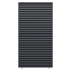 Panel żaluzjowy poziomy regulowany do pergoli ELEGANCE/DELUXE/FUSION 1.3 m Anthracite - Gutroof