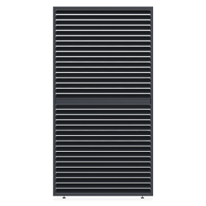 Panel żaluzjowy poziomy regulowany do pergoli ELEGANCE/DELUXE/FUSION 1.3 m Anthracite - Gutroof