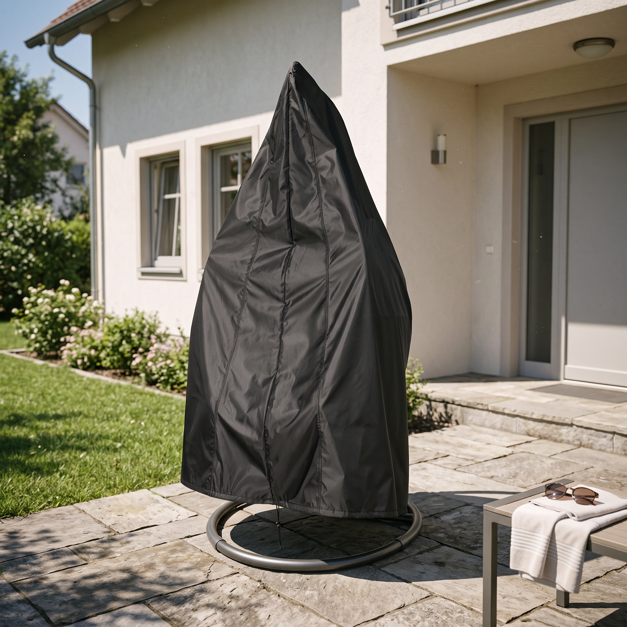 Pokrowiec na fotel kokon 100x100x200cm - Bj&oslash;rkka &mdash; aranżacja
