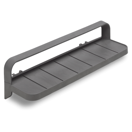 Półka do sofy Maximo Basalto w czarnym kolorze - Nardi