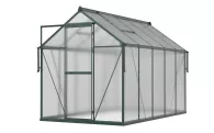 Szklarnia ogrodowa z poliwęglanu Slide-In NEW 183x303cm Dark Green - Cultivo